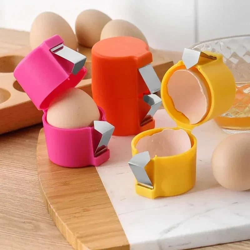 Egg shell opner compact lightweight Easy crack