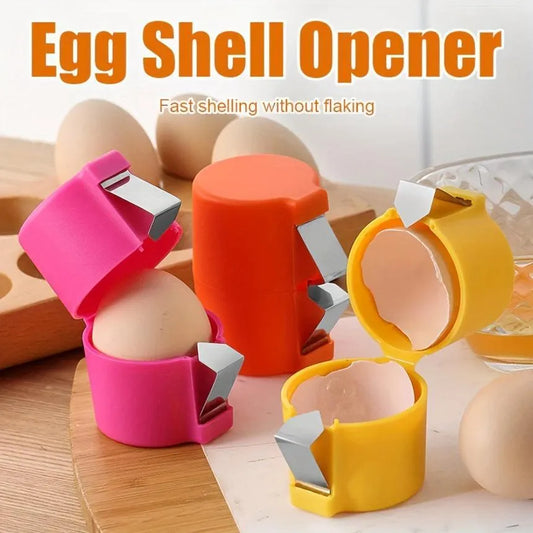 Egg shell opner compact lightweight Easy crack