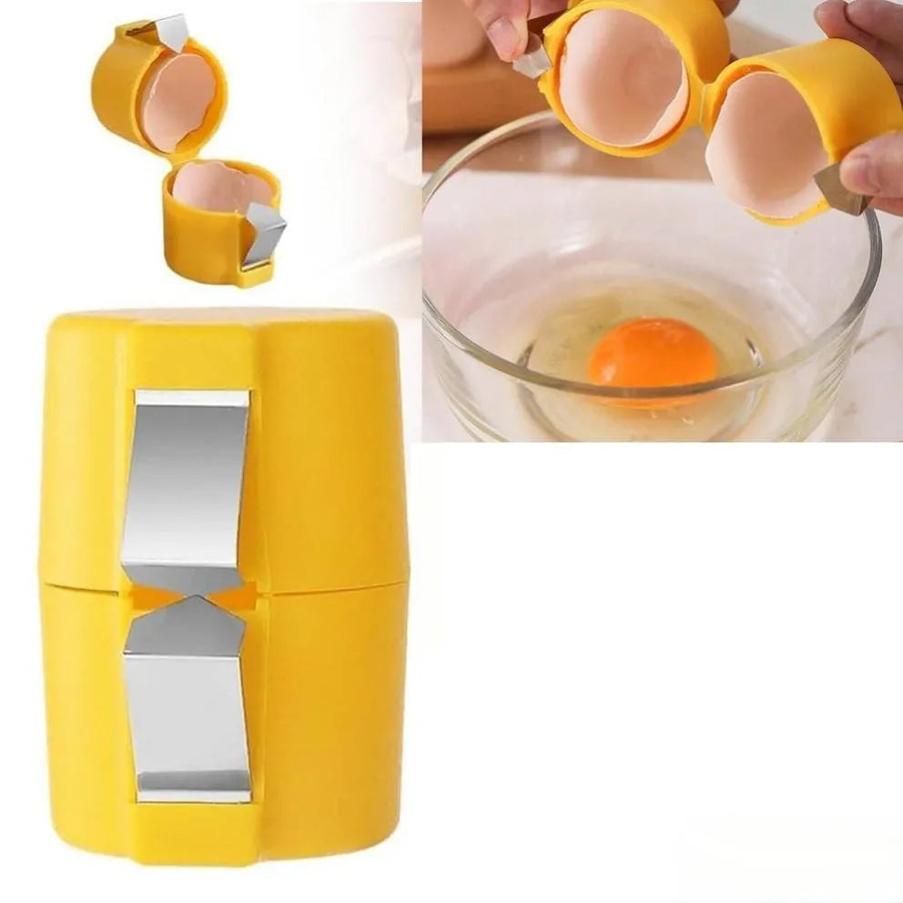 Egg shell opner compact lightweight Easy crack